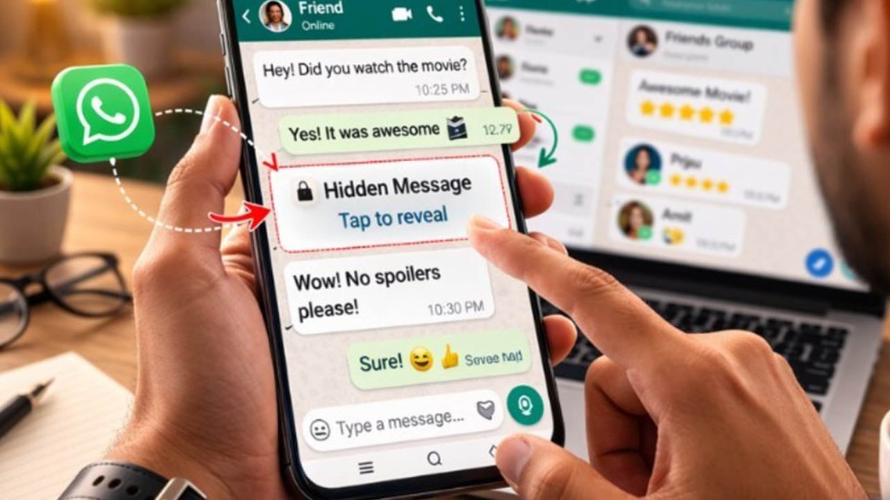 হিডেন মেসেজ পাঠানো যাবে হোয়াটসঅ্যাপে