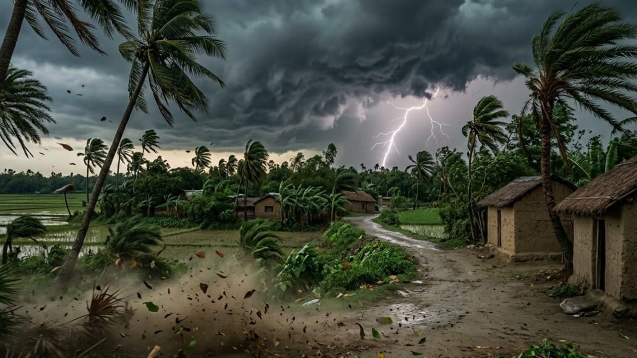বঙ্গোপসাগরে নিম্নচাপ, সারা দেশে ভারি বর্ষণের পূর্বাভাস