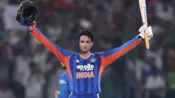 অভিষেকের রেকর্ড সেঞ্চুরিতে হোয়াইটওয়াশ আফগানিস্তান