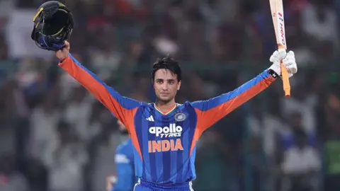 অভিষেকের রেকর্ড সেঞ্চুরিতে হোয়াইটওয়াশ আফগানিস্তান