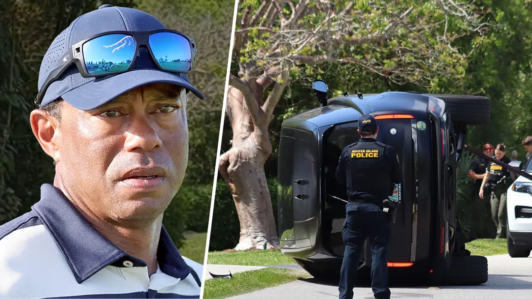 গাড়ি উল্টে দুর্ঘটনা, মদ্যপ সন্দেহে গ্রেপ্তার টাইগার উডস