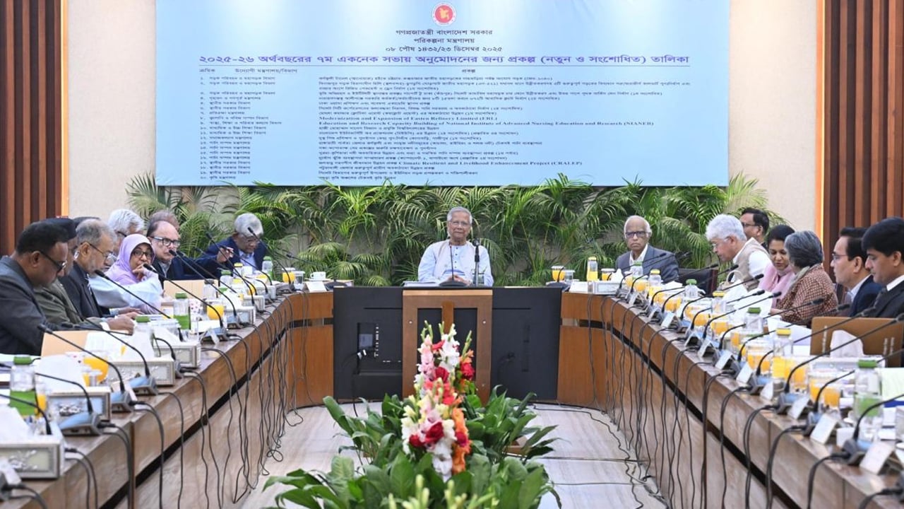 একনেকে ৪৬ হাজার ৪১৯ কোটি টাকার ২২ প্রকল্প অনুমোদন