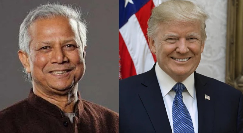 রোহিঙ্গা সহায়তা অব্যাহত রাখায় ট্রাম্পকে ধন্যবাদ ড. ইউনূসের
