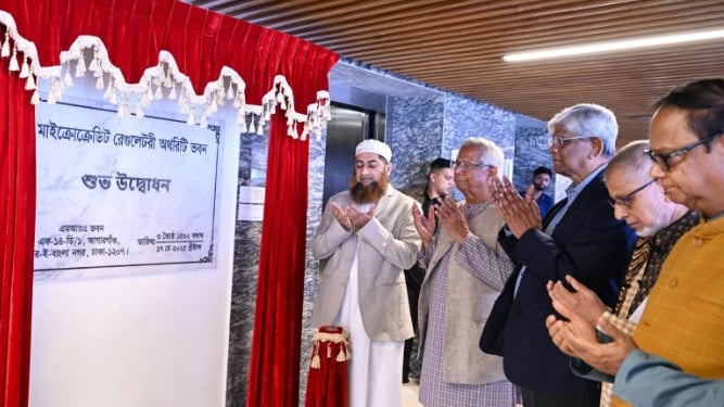 মাইক্রোক্রেডিট রেগুলেটরি অথরিটির নতুন ভবন উদ্বোধন