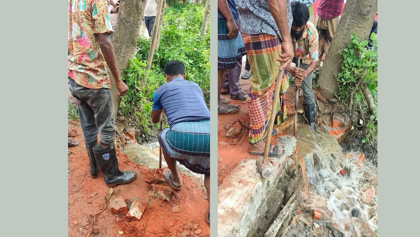 পটিয়ায় প্রতিবন্ধকতা সৃষ্টি করা ওয়াল অপসারণ করল প্রশাসন