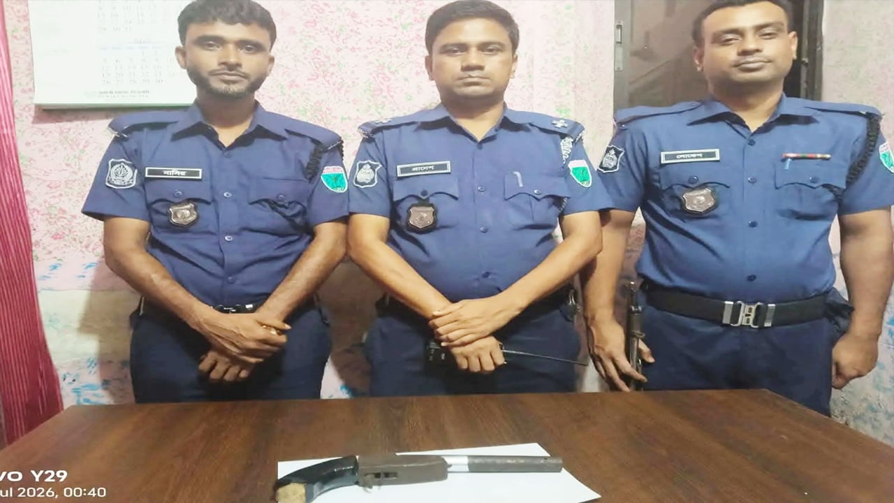 কমলগঞ্জে পাইপগান উদ্ধার করেছে পুলিশ

