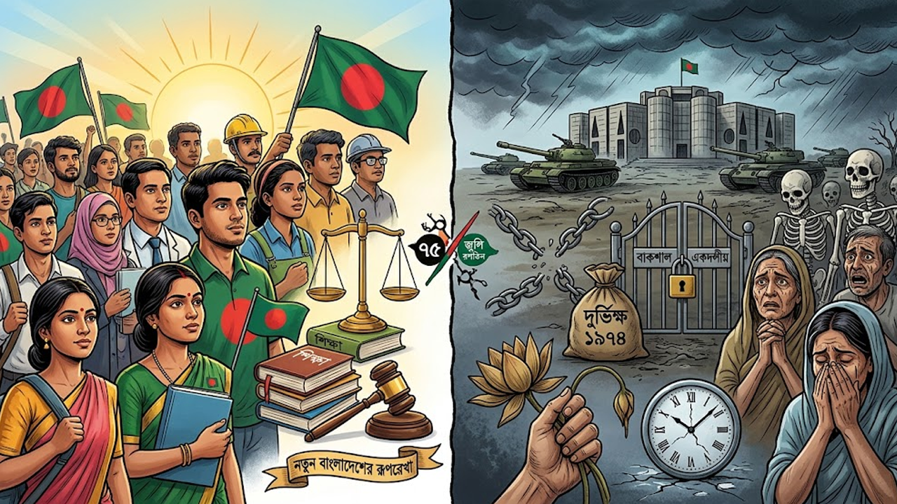 ৭৫ ছিল গণ-ইচ্ছার প্রতিফলন
