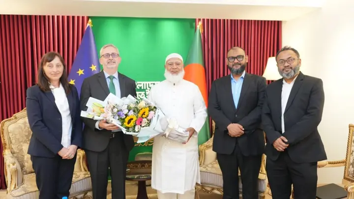 বিরোধীদলীয় নেতার সঙ্গে ইইউ প্রতিনিধিদলের সৌজন্য সাক্ষাৎ