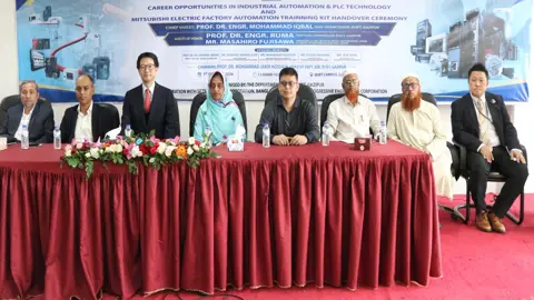 ডুয়েটে ইন্ডাস্ট্রিয়াল অটোমেশন শীর্ষক সেমিনার ও ট্রেনিং কিট হস্তান্তর