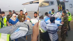 উন্নত চিকিৎসার জন্য সিঙ্গাপুর নেওয়া হলো আহত সেনা কর্মকর্তা মহিউদ্দিনকে