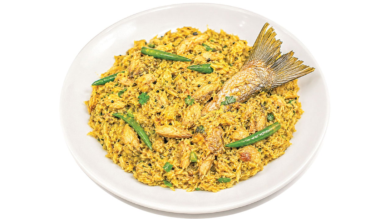 ইলিশ মাছের লেজভর্তা