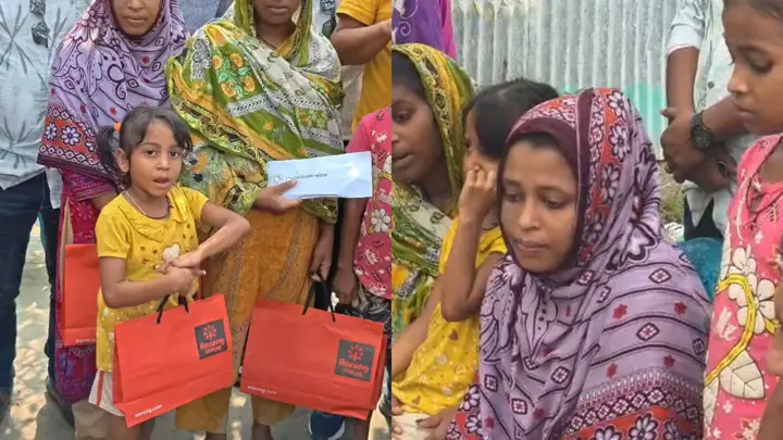 এক মাসের ব্যবধানে বাবা-মাকে হারানো পাঁচ কন্যার পাশে প্রধানমন্ত্রী