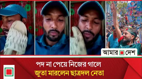 কমিটিতে জায়গা না পেয়ে অঝোরে কাঁদলেন ছাত্রদল নেতা, ভিডিও ভাইরাল