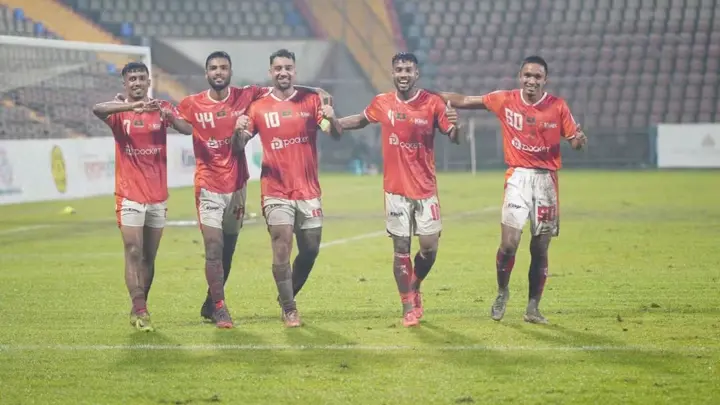 বসুন্ধরা কিংস ও ফর্টিসের গোল উৎসব
