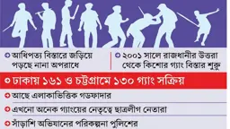 সারা দেশে ৪৫৩ কিশোর গ্যাং, দিনদিন বাড়াচ্ছে শক্তি
