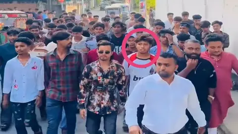 কিশোর গ্যাং নেতার দাবি: ছাত্রদল নেতাই তাকে মিছিলে নিয়েছেন
