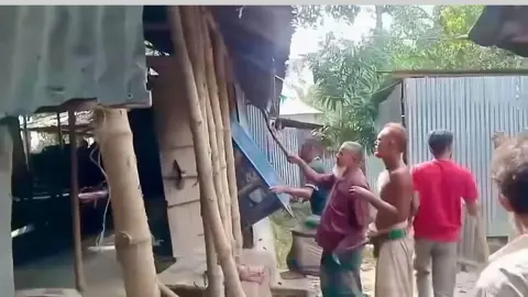 ছেলের সামনে মাকে ধর্ষণ: মামলার প্রধান আসামির বাড়ি ভাঙচুর