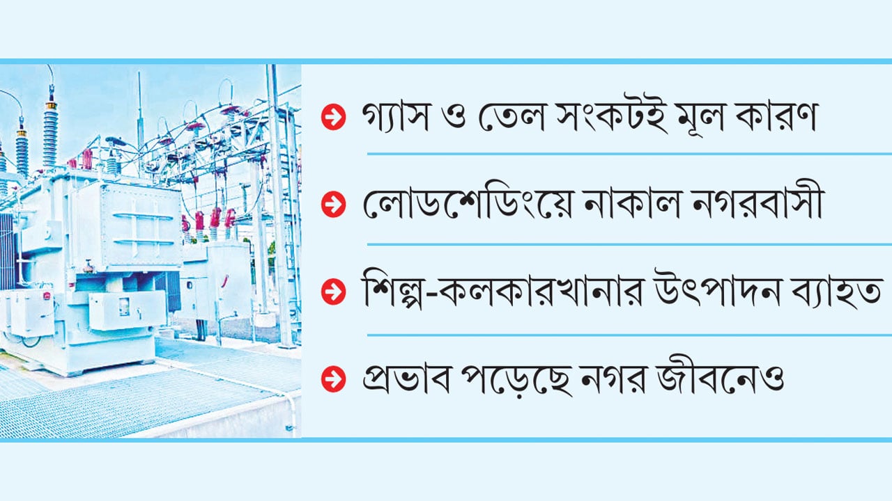 চট্টগ্রামের আট বিদ্যুৎকেন্দ্র বন্ধ, বাকি ২১টির উৎপাদনেও ধস