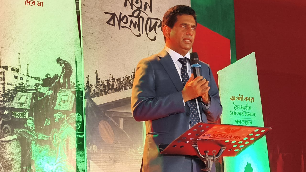হানাহানি দেখার জন্য আবু সাঈদ-মুগ্ধরা জীবন দেয়নি: তাজুল ইসলাম

