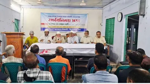 কিশোরগঞ্জে সনাতন ধর্মাবলম্বীদের সঙ্গে জামায়াতের মতবিনিময় 