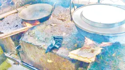 ঢাবির হলে লাকড়ি দিয়ে রান্না, দাম বেড়েছে খাবারের