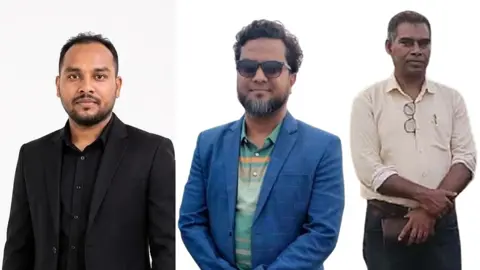 তিন কক্ষ দখল করে তিন কর্তার সংসার!