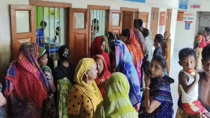 তাহিরপুরে মাদকাসক্ত বাবা তিন সন্তানকে বিষ পান করিয়ে নিজেও বিষ পান করেন