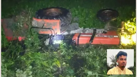কুলিয়ারচরে হালচাষের ট্রাক্টর উল্টে চালকের মৃত্যু 