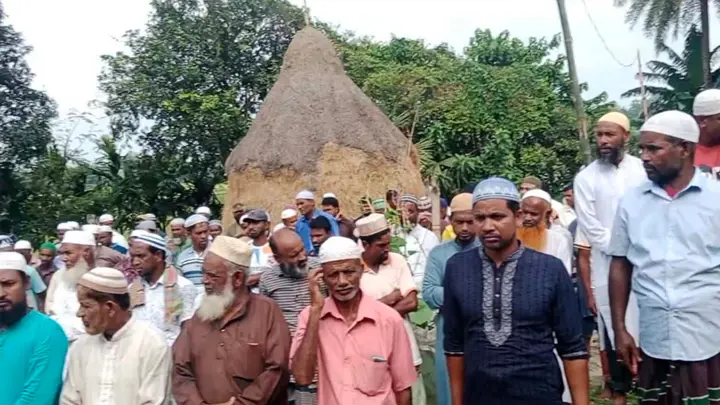 দেবীগঞ্জে স্বামীর দাফনের তিন ঘণ্টা পর স্ত্রীর মৃত্যু
