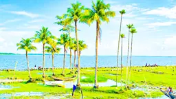 দ্বীপ জেলার নয়নাভিরাম উপকূল