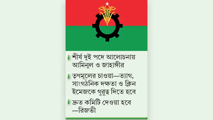 নতুন-পুরোনোদের সমন্বয়ে কমিটি গঠনের পরিকল্পনা