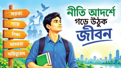 নীতি আদর্শে গড়ে উঠুক জীবন