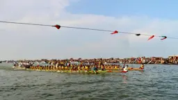 নিকলী হাওরে নৌকা বাইচ, দর্শনার্থীদের ঢল