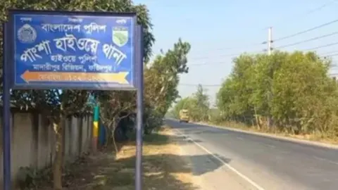 রাজবাড়ীতে বাস-মোটরসাইকেল সংঘর্ষে যুবক নিহত