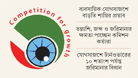 প্রতিযোগিতা আইনে বড় পরিবর্তনের উদ্যোগ