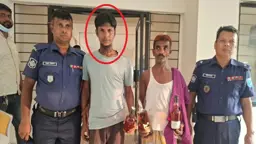 বিদেশি মদসহ কৃষক দলের দুই নেতা গ্রেপ্তার