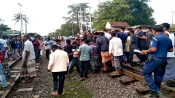 ফুলবাড়ীতে ট্রেনে কাটা পড়ে বৃদ্ধ নিহত