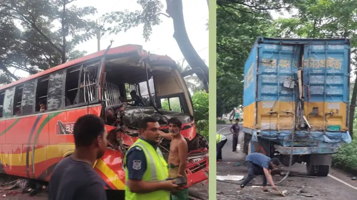 ফেনীর ছাগলনাইয়ার সড়ক দুর্ঘনটায় নিহত বেড়ে ৪