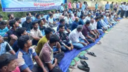 চট্টগ্রাম বন্দরে জাতীয়তাবাদী শ্রমিক দলের গণঅনশন