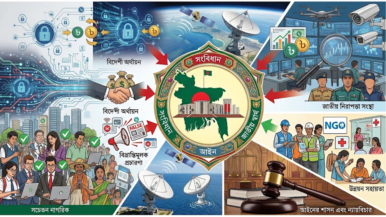বাংলাদেশের নিরাপত্তা, বিদেশি অর্থায়ন