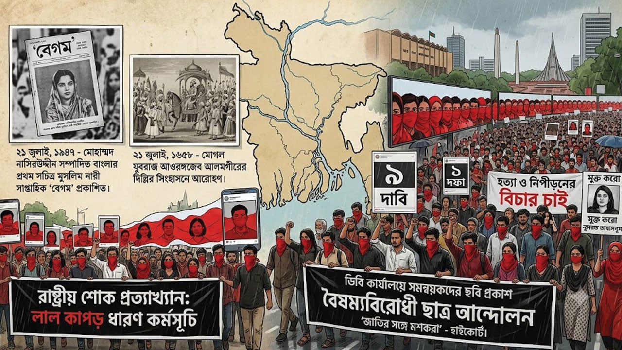 বাংলাদেশের ইতিহাস ক্যালেন্ডার
