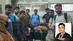 বাগেরহাটে বাংলালিংক কর্মীকে কুপিয়ে টাকা ছিনতাই, হাসপাতালে ভর্তি