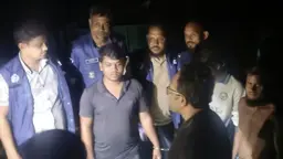 তেঁতুলিয়া নদীতে বালু উত্তোলন, তিনজনের কারাদণ্ড