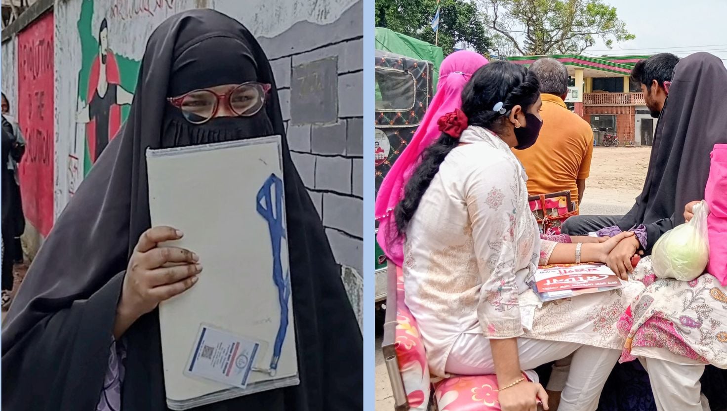 বাবার লাশ বাড়িতে রেখে পরীক্ষার কেন্দ্রে আয়েশা