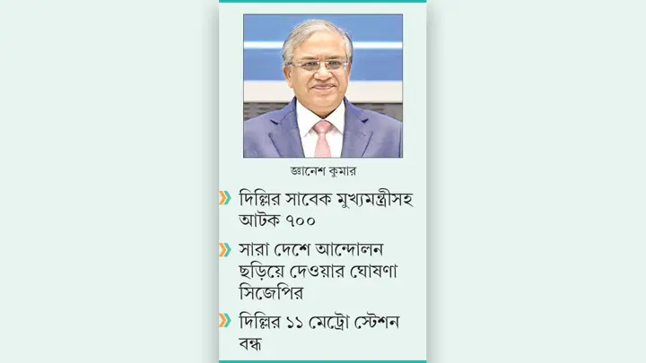 বিক্ষোভে প্রকম্পিত ভারত, সিইসির পদত্যাগ দাবি