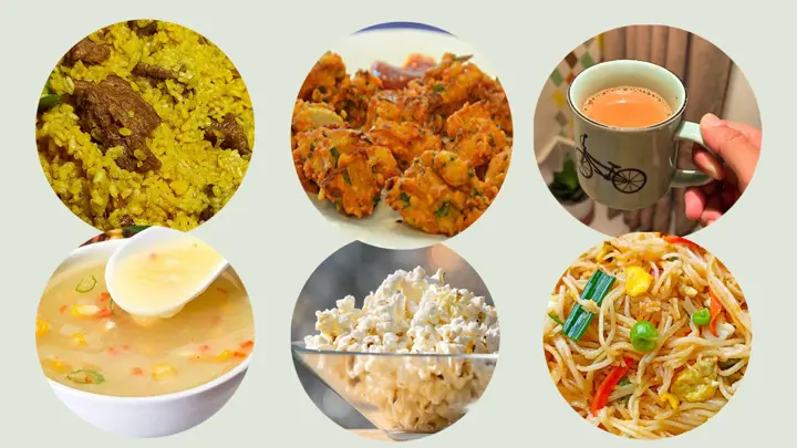বৃষ্টি নামলেই খেতে পারেন যেসব খাবার