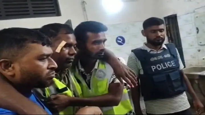 ভালুকায় মাদক মামলার আসামির হামলায় ৩ পুলিশ সদস্য আহত