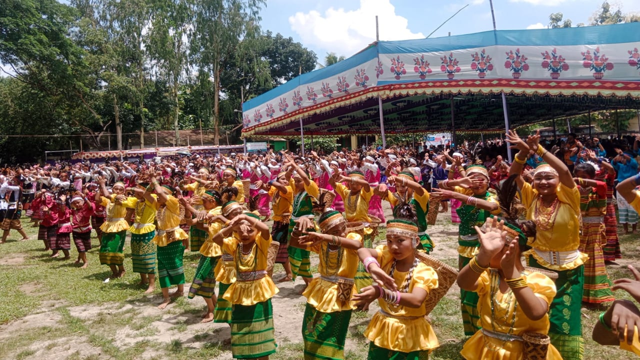 মধুপুরে আন্তর্জাতিক আদিবাসী দিবস পালিত

