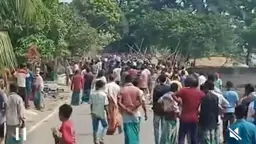 মসজিদের মাইকে ঘোষণা দিয়ে দুই গ্রামবাসীর সংঘর্ষ, আহত ৬