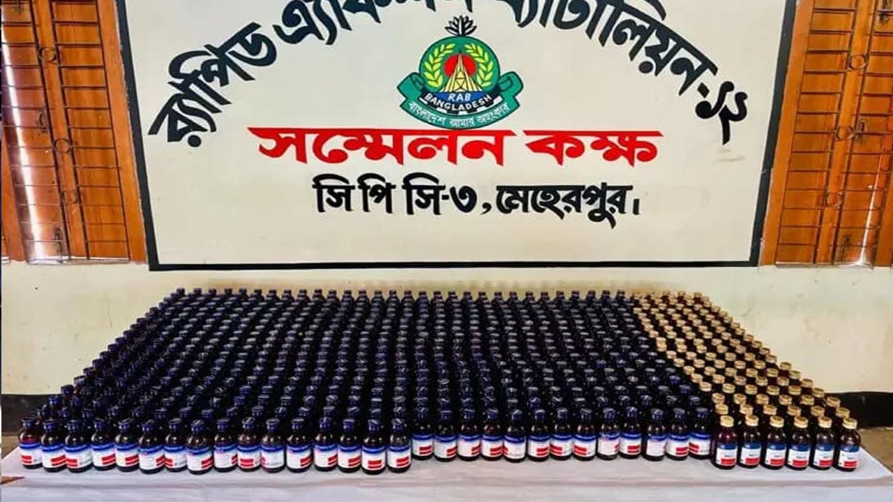 বিপুল পরিমাণ ভারতীয় মাদক ও নগদ টাকা উদ্ধার, আটক ১
